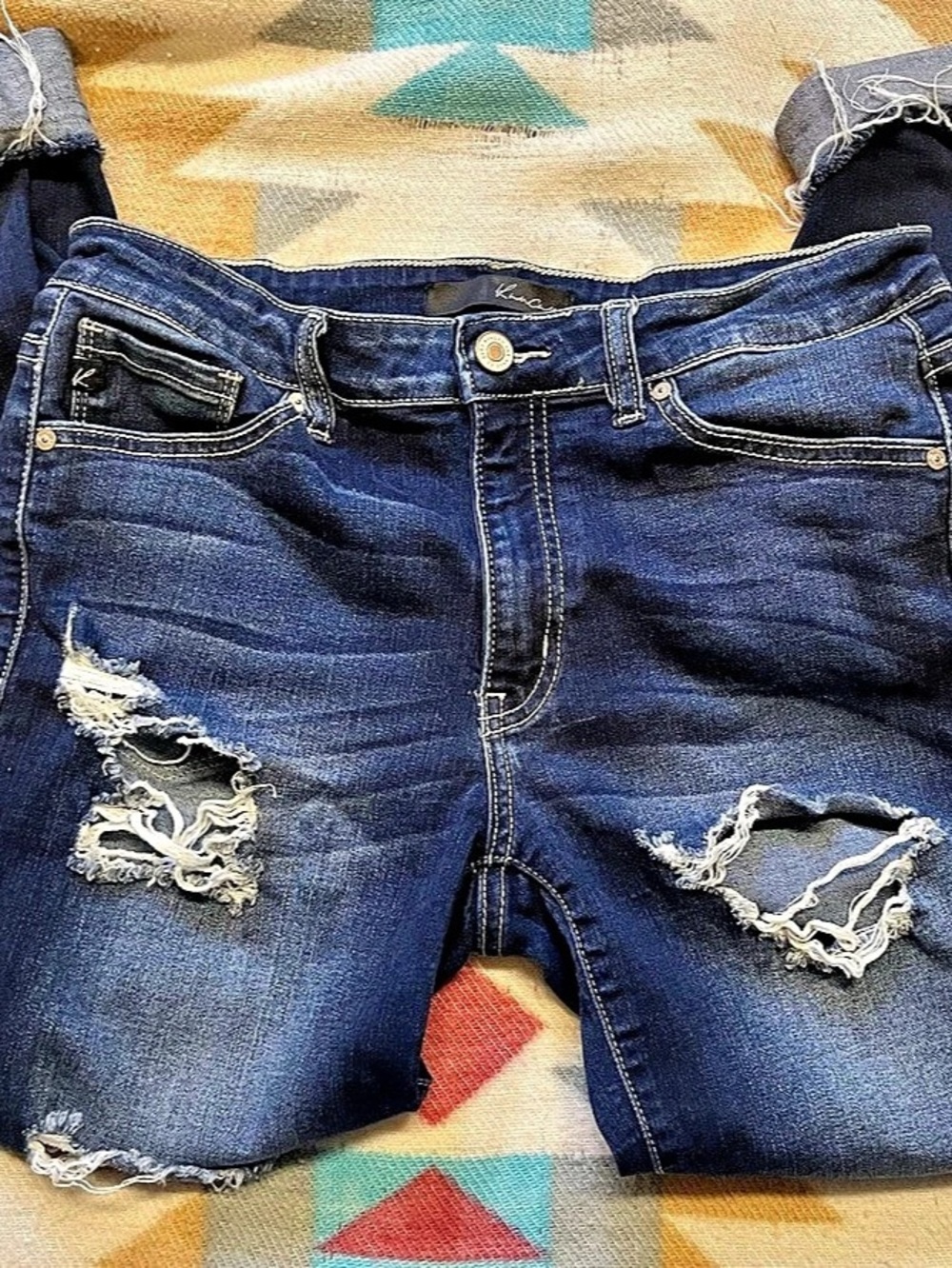 Kancan distressed skinny jeans Waist 28